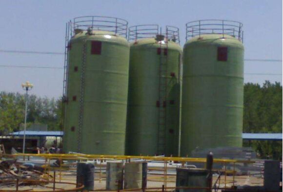 玻璃鋼貯罐成品圖